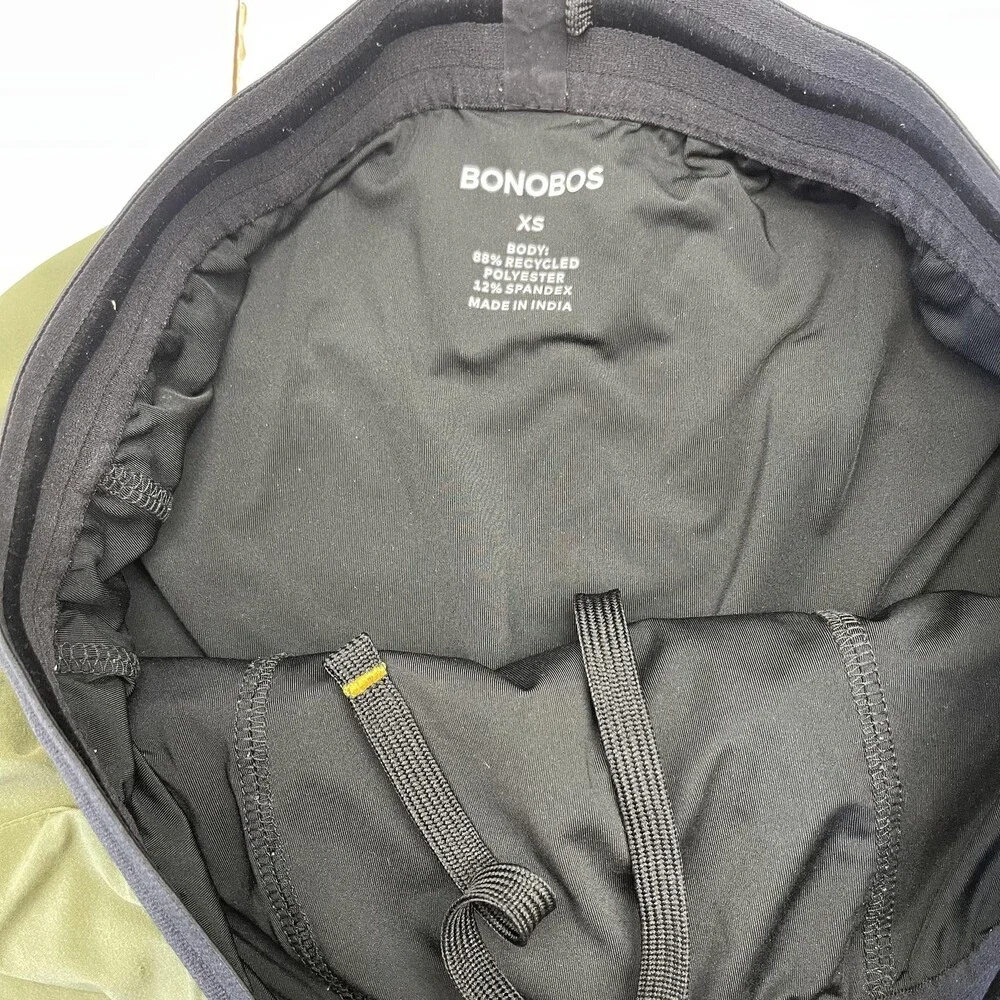 Bonobos Shorts Mens XS Green 7 Inch Inseam Lined Drawstring Athletic Gym Running - Picture 3 of 6